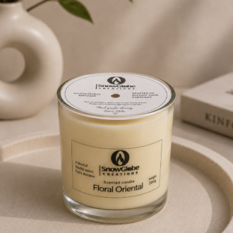 Floral Oriental Candle - 200g(e)